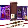 chocolates gifts with rakhi