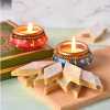 Handmade Clay Matki Diyas with Kaju Katli