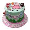 Peppa Pig Birthday Cake