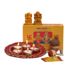 Puja Samgri And Clay Diya