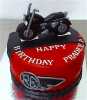 RE Custom Bike Birthday Cake for husband