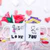 Red Roses Flower With Chocolate Couple Valentine Day Mug