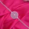 Round Silver Rakhi