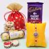 Sweet Healthy Rakhi Gift Combo